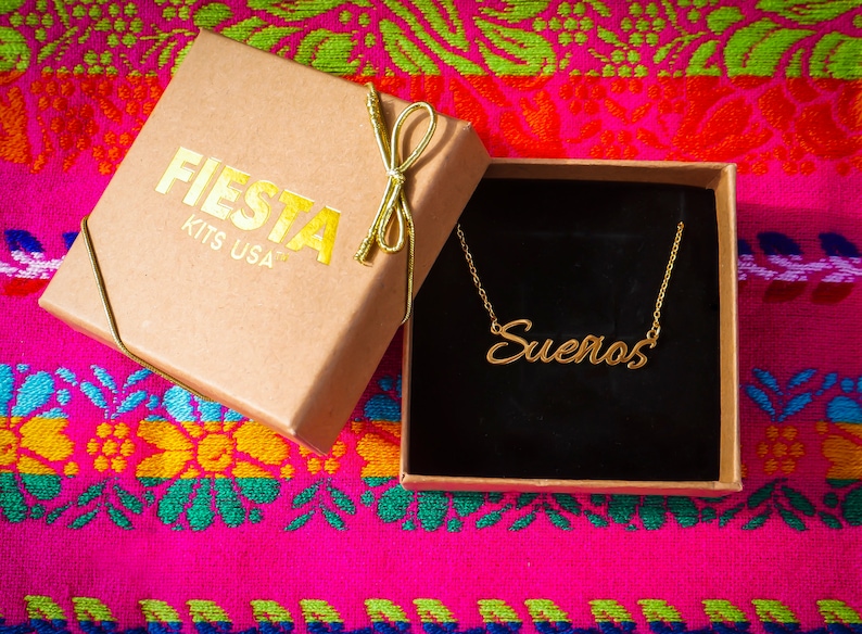 Sueños Necklace: A Touch of Warmth & Culture Perfect for Every Celebration image 1