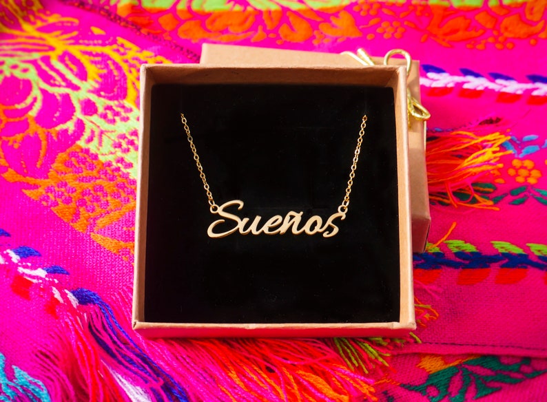 Sueños Necklace: A Touch of Warmth & Culture Perfect for Every Celebration image 2