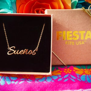 Sueños Necklace: A Touch of Warmth & Culture Perfect for Every Celebration image 3