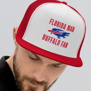 Florida Man Buffalo Fan Trucker Hat | NY to FL
