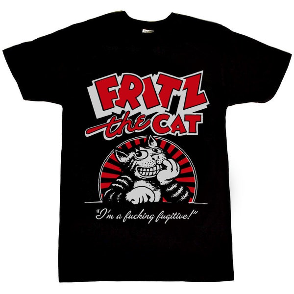 Fritz The Cat „I'm A Fucking Fugitive“ Herren-T-Shirt