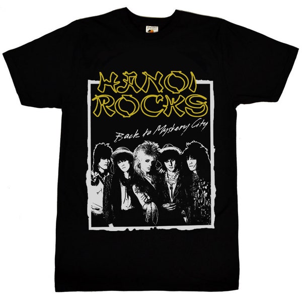 Hanoi Rocks Back To Mystery City Men's T-Shirt