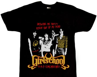 Girlschool "999 Emergency" Men's T-Shirt