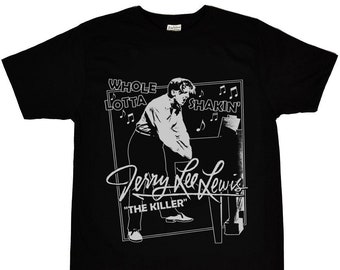 Jerry Lee Lewis Whole Lotta Shakin Men's T-shirt | Etsy Australia