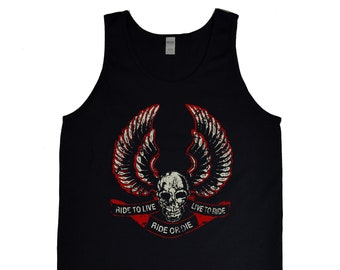 Ride or Die tanktop voor heren