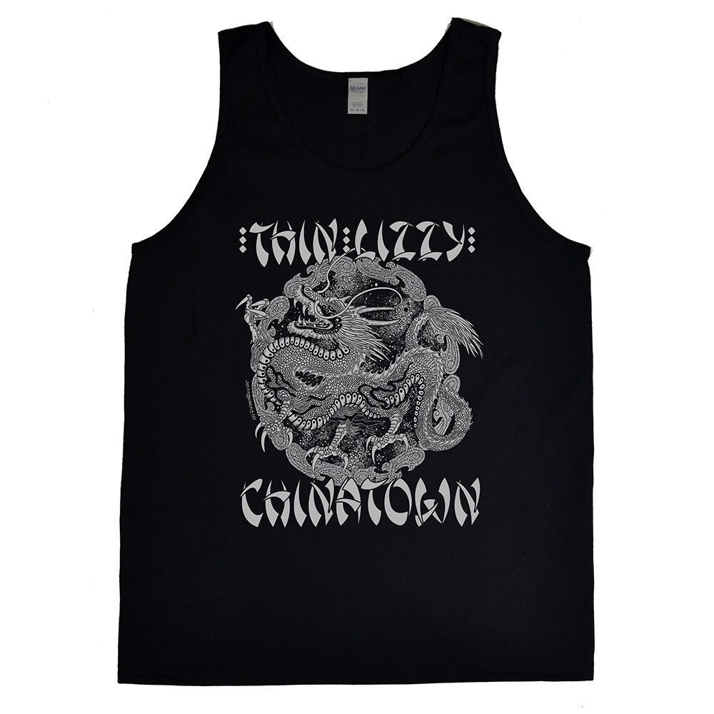 Discover Thin Lizzy Chinatown Mens Tank Top