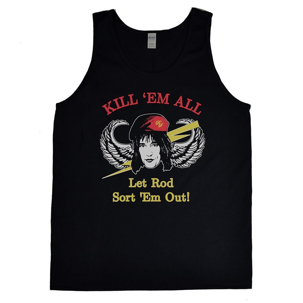 Discover Rod Stewart Kill Em All Let Rod Sort Em Out! Mens Tank Top