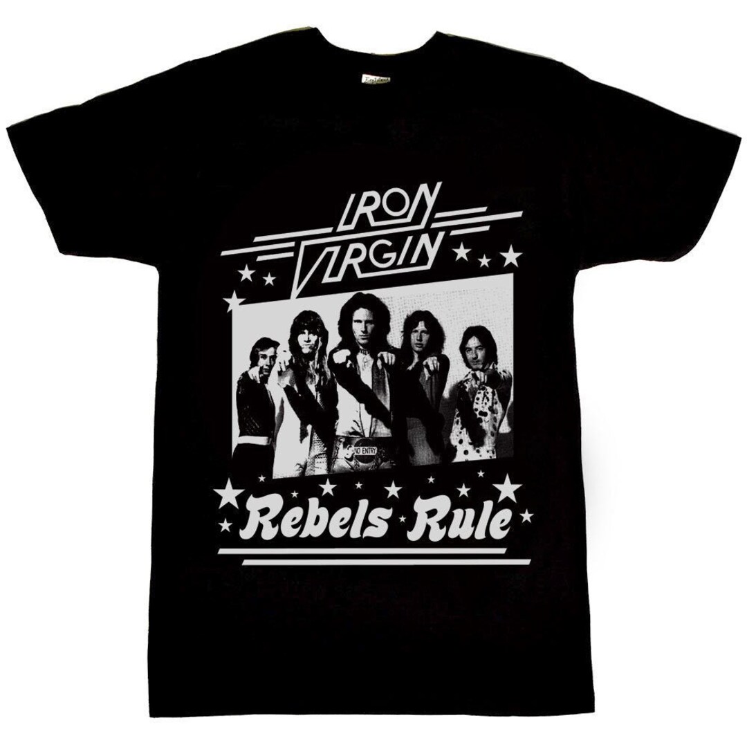 Iron Virgin rebels Rule Men's Tshirt Etsy