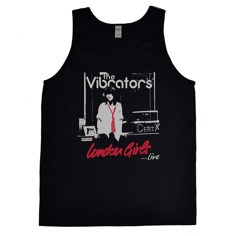 Discover Vibrators, The London Girls Mens Tank Top