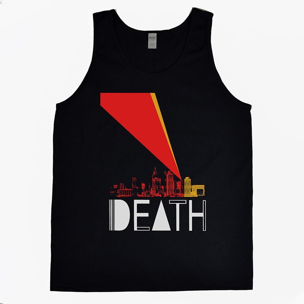 Discover Death Logo Mens Tank Top