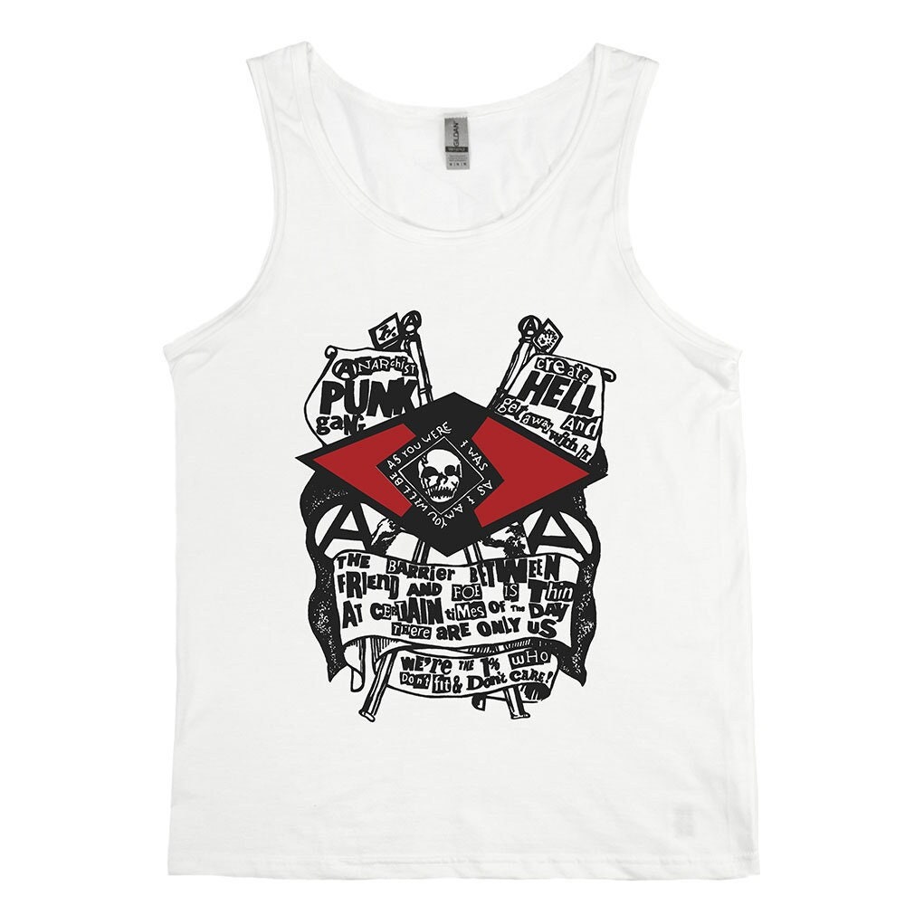 Discover Seditionaries Anarchist Punk Gang Mens Tank Top