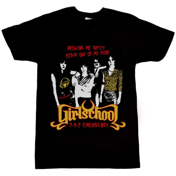 Girlschool Men's T-shirt | Etsy India