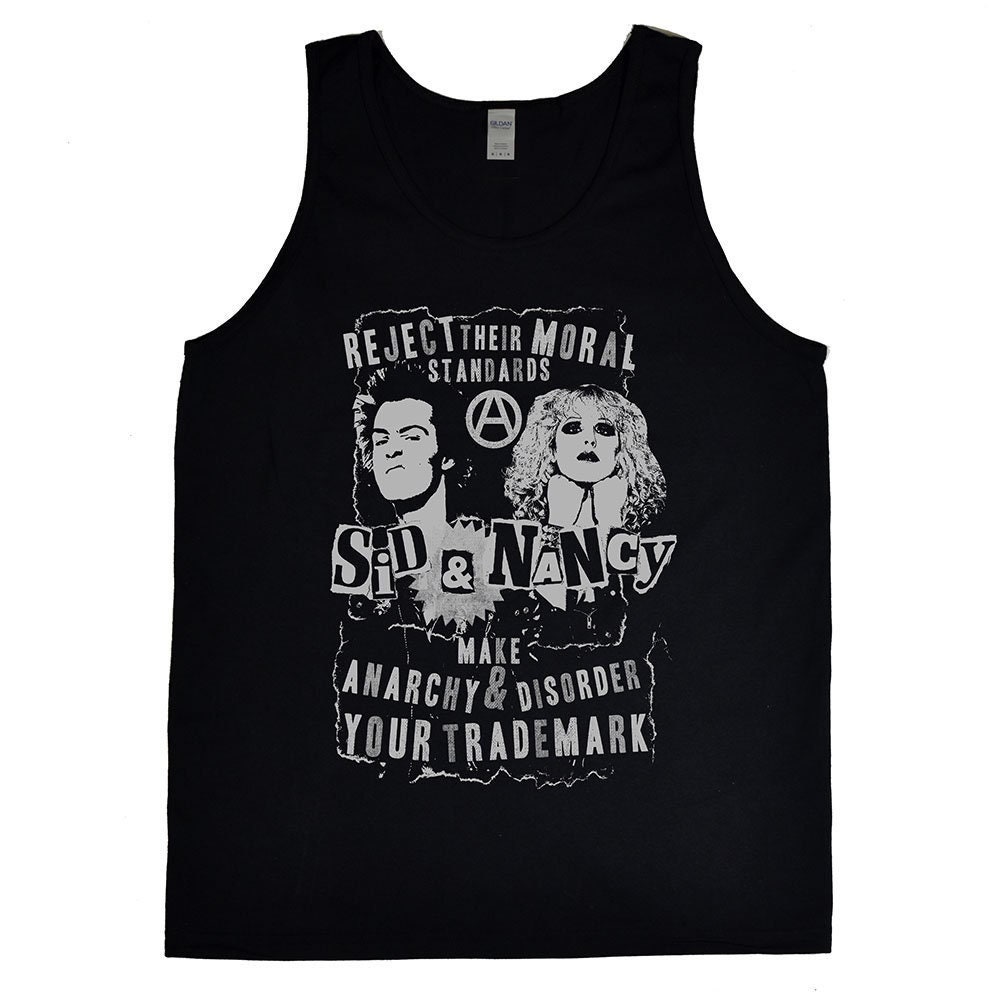 Discover Sid Vicious Reject Their Moral Standards Mens Tank Top