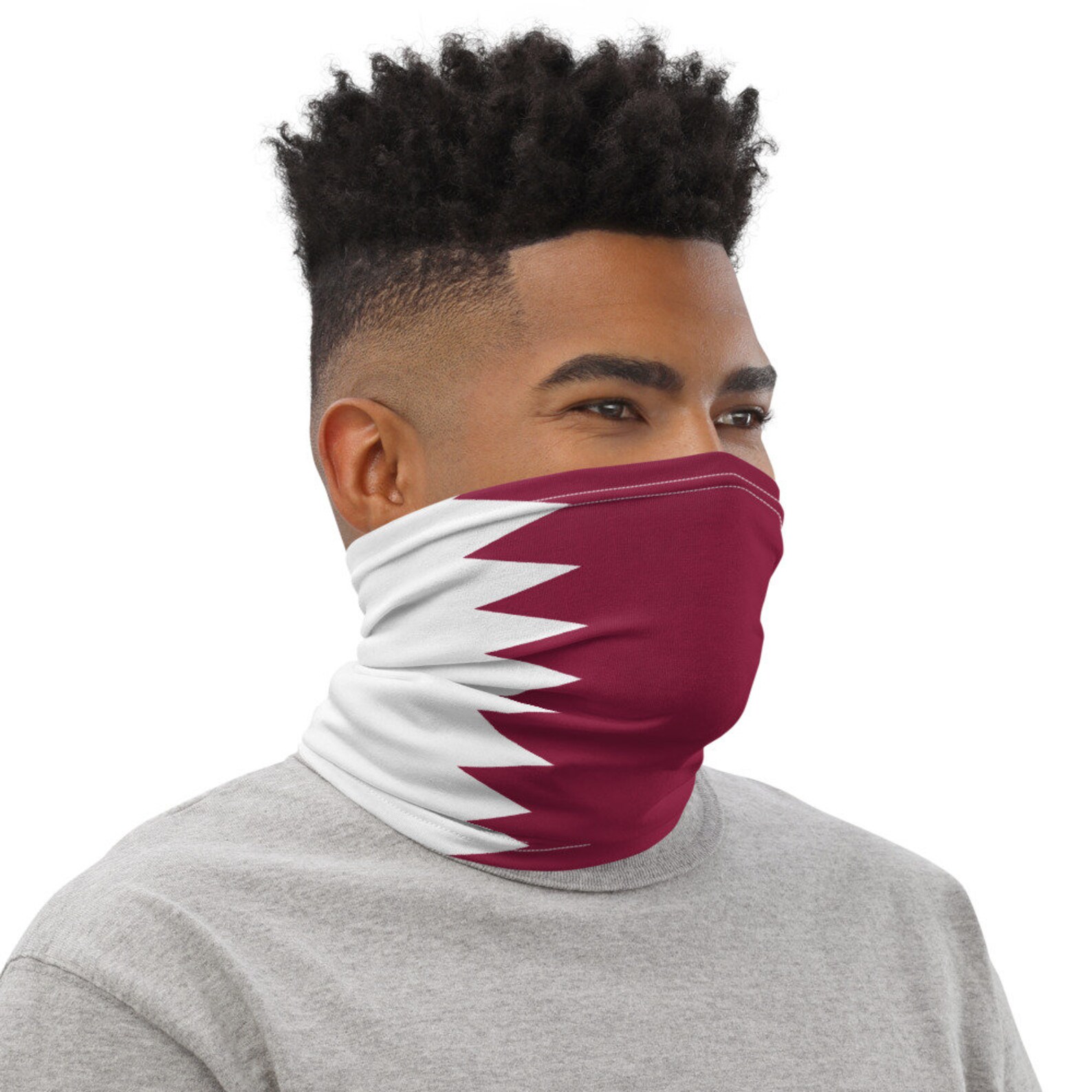 Qatar cuello gaiter qatar pulsera Qatar face covering Qatar Etsy