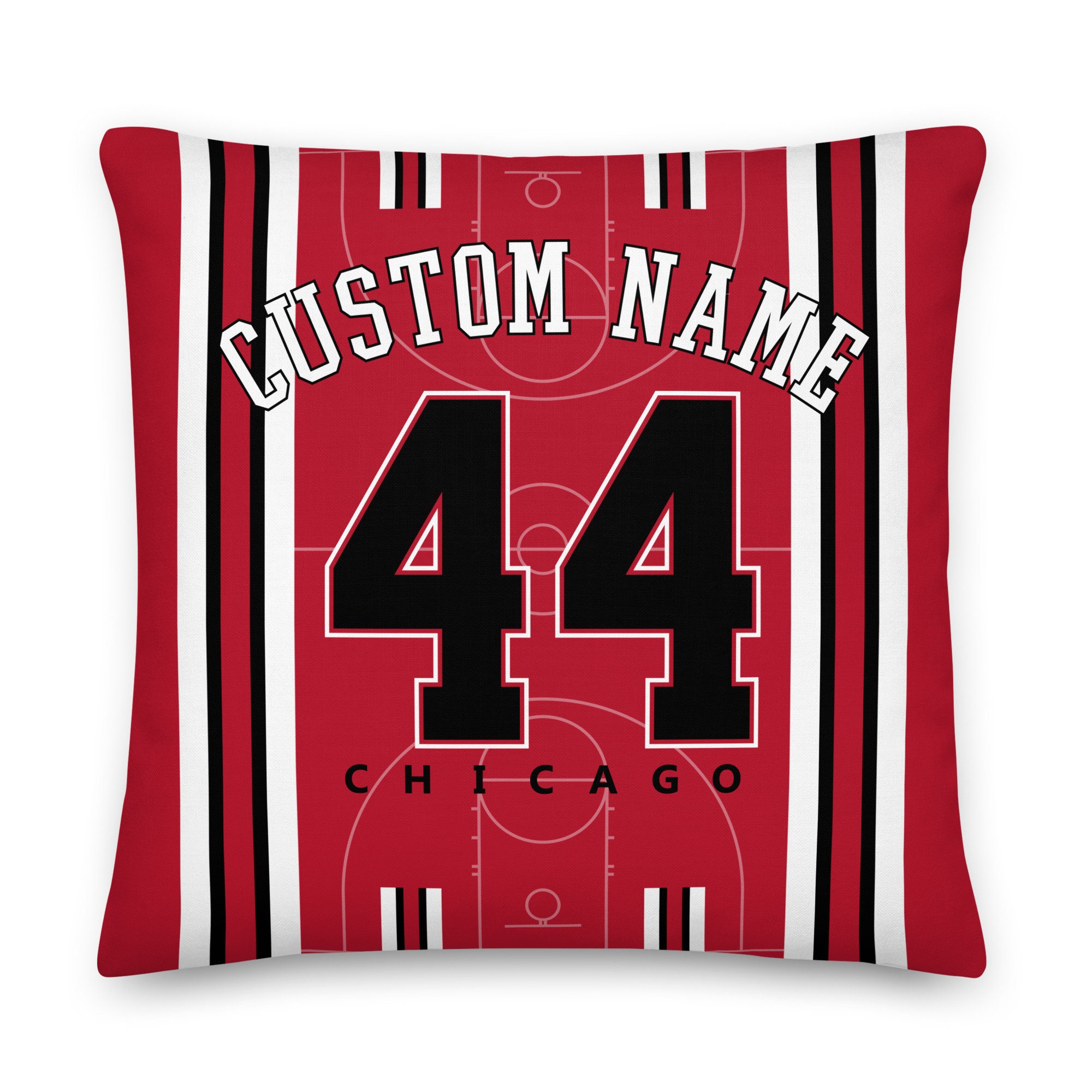 Chicago Bulls Pillow Etsy UK
