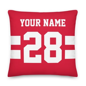 Nebraska College Football Personalized Pillowcase, Pillow, Cushion Cover, College Acceptance, Bed Party, Student Graduation, Cornhuskers