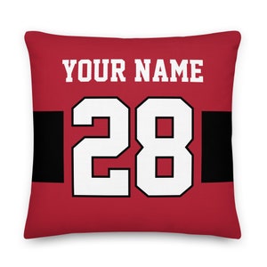 Georgia College Football Personalized Pillowcase, Pillow, Cushion Cover, College Acceptance, Bed Party, NCAA, Student Graduation, Bulldogs