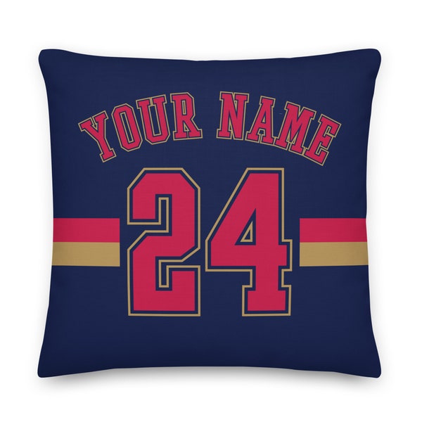 Minnesota Baseball Personalized Name & Number Pillowcase, Cushion Cover, Decor, Custom Jersey, Gift for Dad, Gift for Mom, Sports, Twins