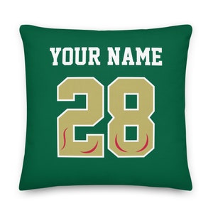 UAB College Football Personalized Pillowcase, Pillow, Cushion Cover, College Acceptance, Bed Party, NCAA, Student Graduation, Blazers