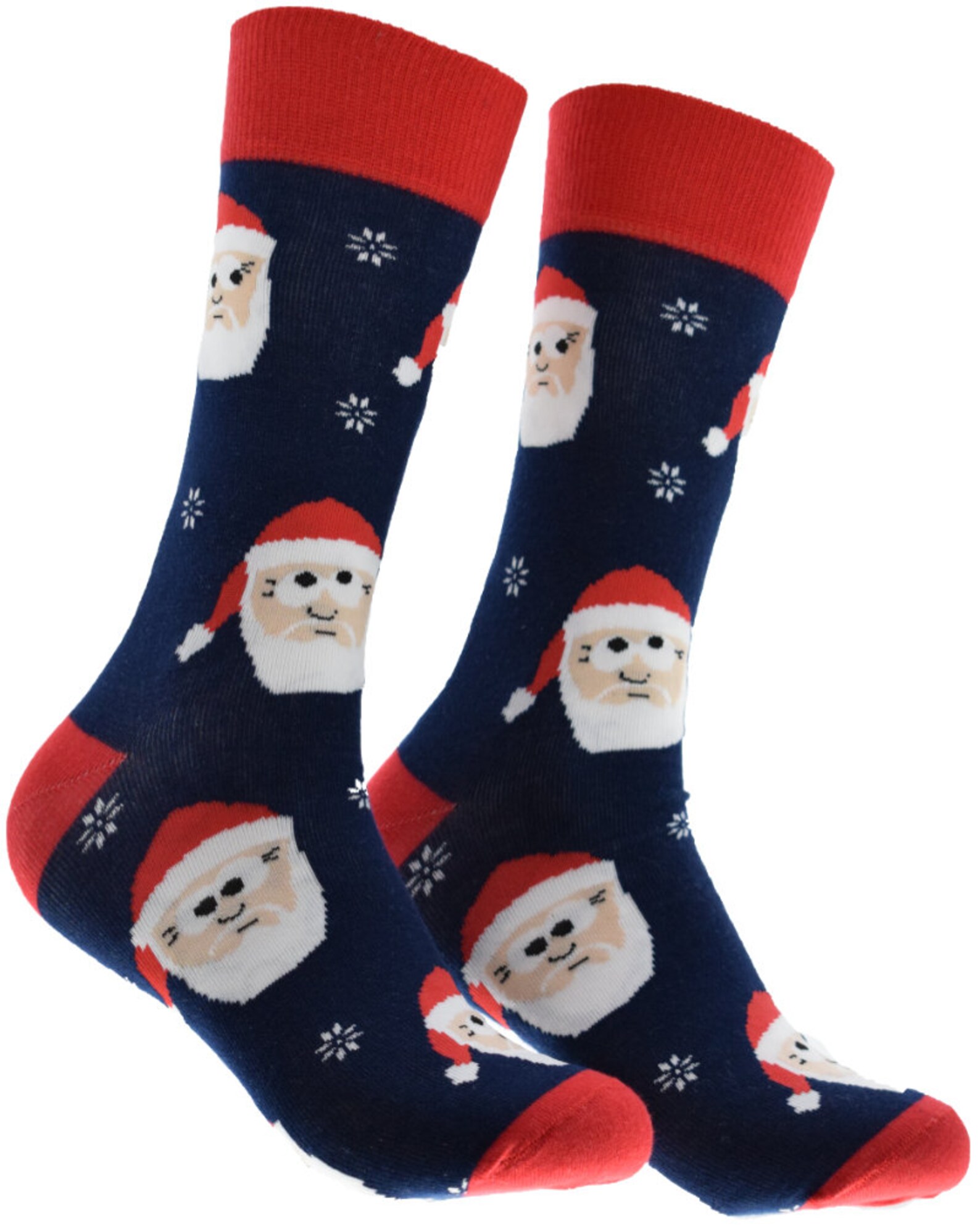 Men's Boys Christmas Socks Reindeer or Santa Claus Pattern Etsy Mens Christmas Socks