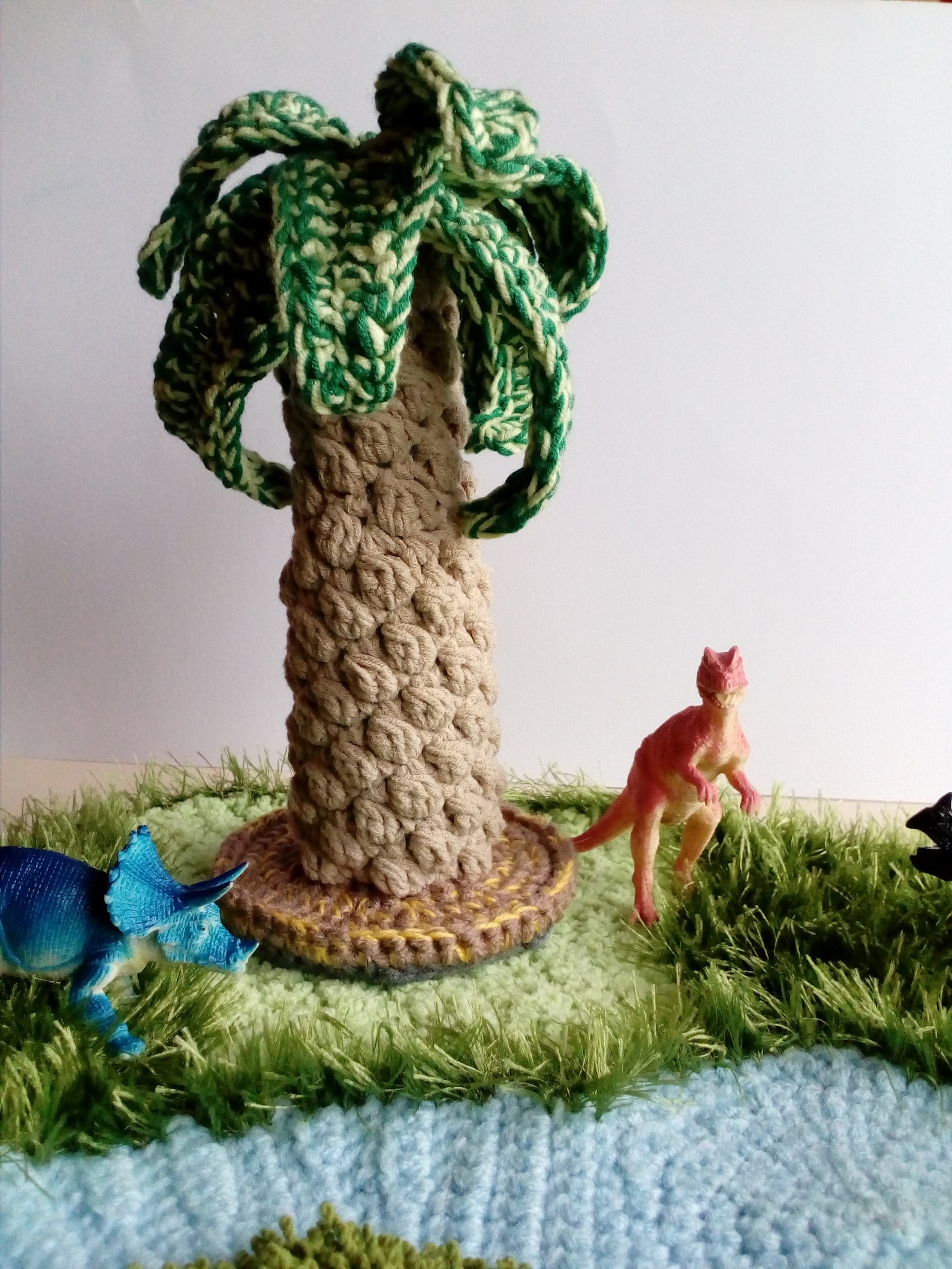 Palm tree toy for Small World Play safari animals Landscape | Etsy