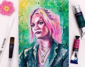 MAEVE WILEY Print | Netflix Sex Education Maeve Wiley Art Print