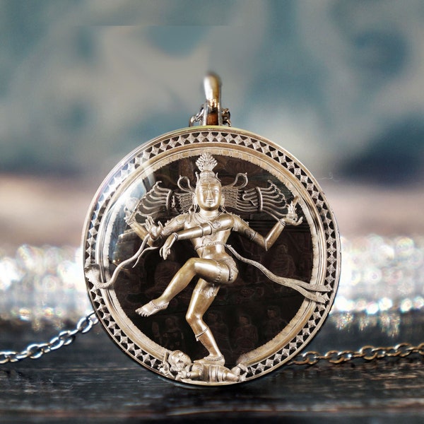 shiva pendant , spiritual jewelry , hindu jewelry , shiva nataraja , buddhist gift , hindu gifts