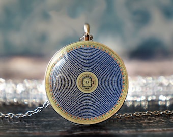 tibetian mantra , buddhist jewelry , buddhist pendant  , tibetan necklace , spiritual jewelry