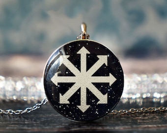 chaos magic , chaos star , chaos jewelry , chaos star pendant , symbol of chaos , chaos necklace