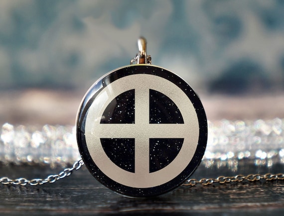Sun cheap cross pendant