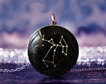 sagittarius jewelry , sagittarius gift , sagittarius pendant , sagittarius sign , star sign necklace  , zodiac necklace