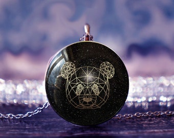 Panda Schmuck , Panda Anhänger , Panda Bär , Asien Thema Geschenk , Panda Bär Halskette, Panda Geschenk , Liebhaber