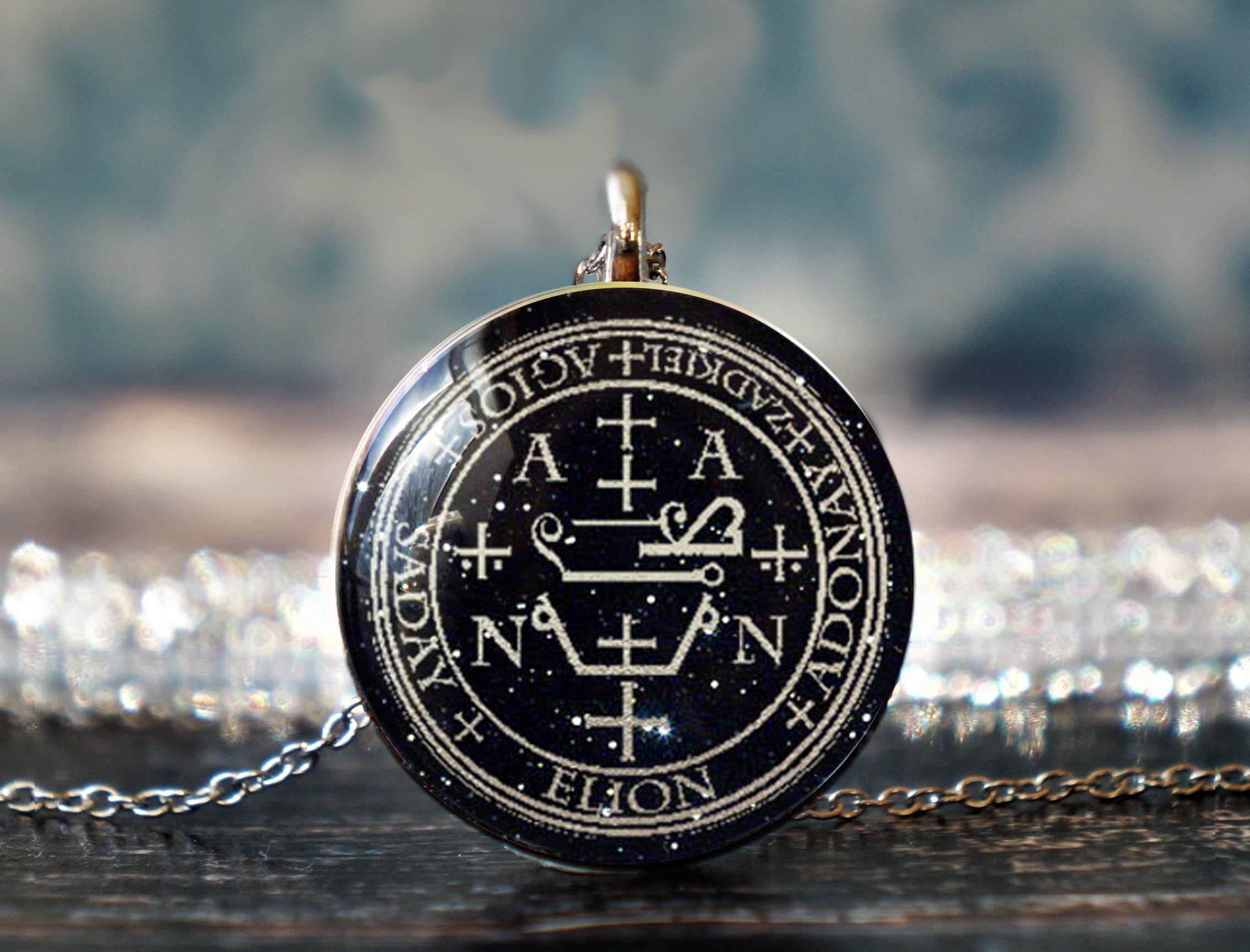 Angel Necklace , Archangel Zadkiel , Magic Talisman Angel Necklace , Archangel Zadkiel , Magic Talisman