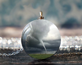 tornado pendant , hurricane necklace , storm chaser , hurricane pendant , tornado jewelry