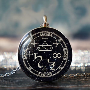 Angel Necklace , Archangel Zadkiel , Magic Talisman Angel Necklace , Archangel Zadkiel , Magic Talisman