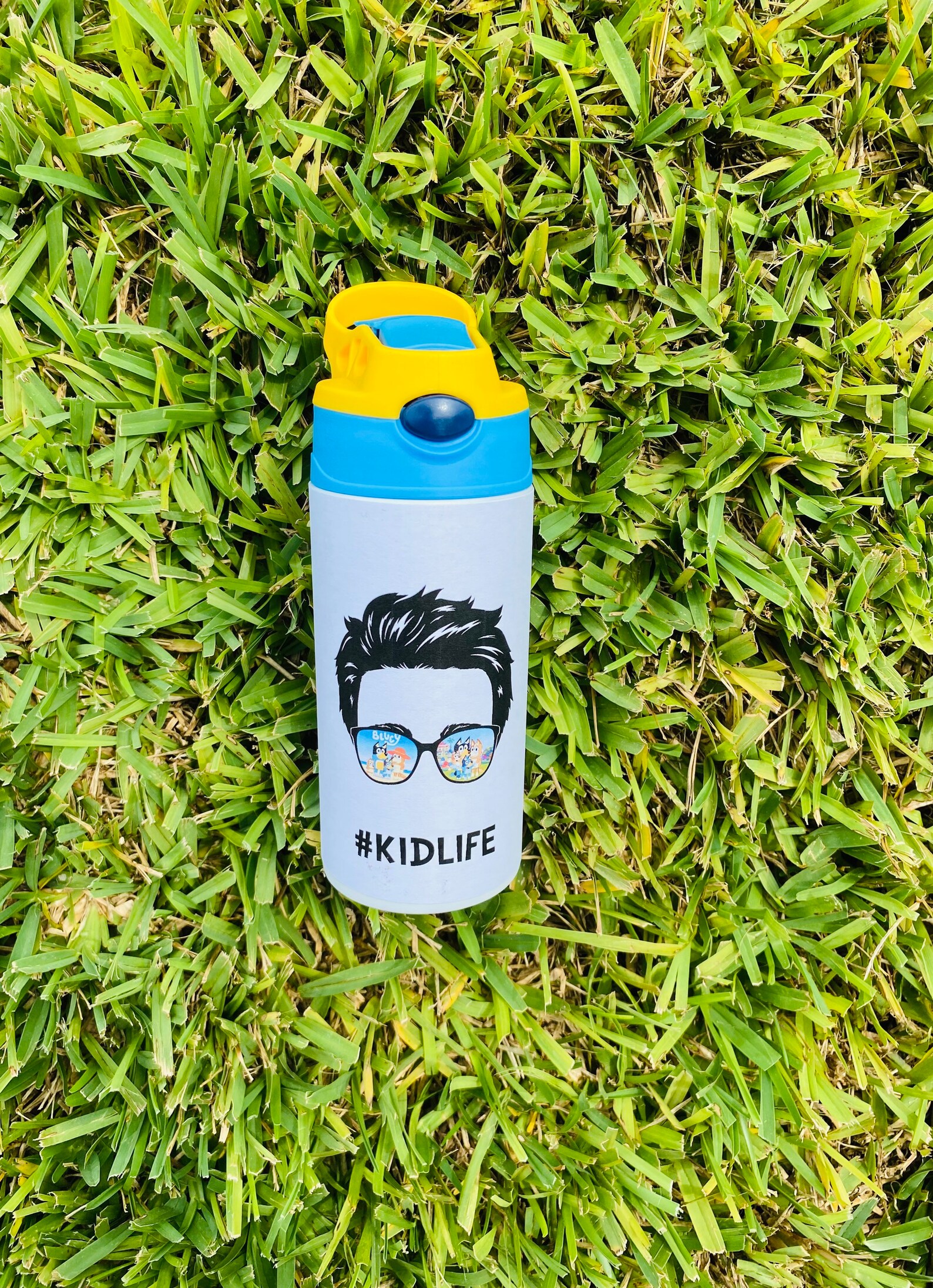 Bluey Family Tumbler/water Bottle Etsy