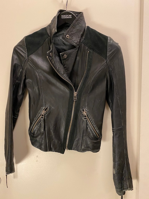 Vintage Black leather jacket