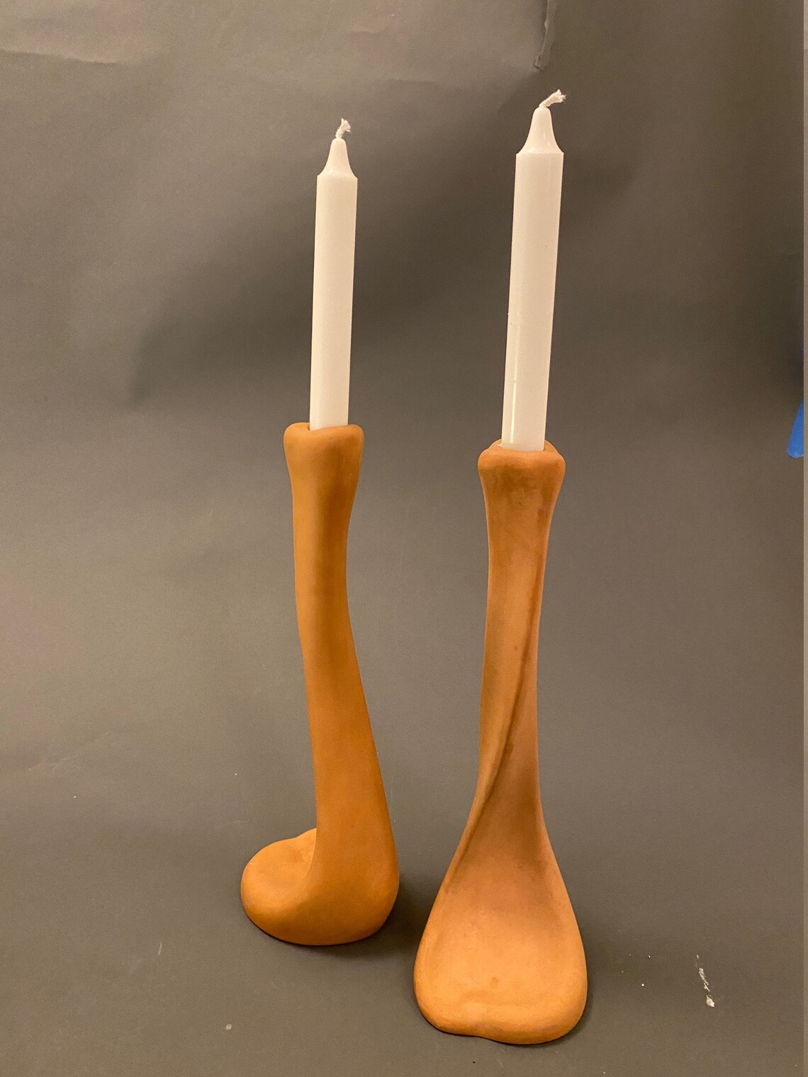 Pair of Elsa Peretti for Tiffany and Company Bone Candlesticks Etsy