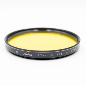 以下が含まれることがあります： 写真用の77mm Toshiba S Y48.2 (Y2)フィルター