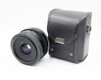 Tamron Adaptall-2 28mm f/2.5 Prime for Canon FD Mount Vintage Retro Film Photography Analog Lens