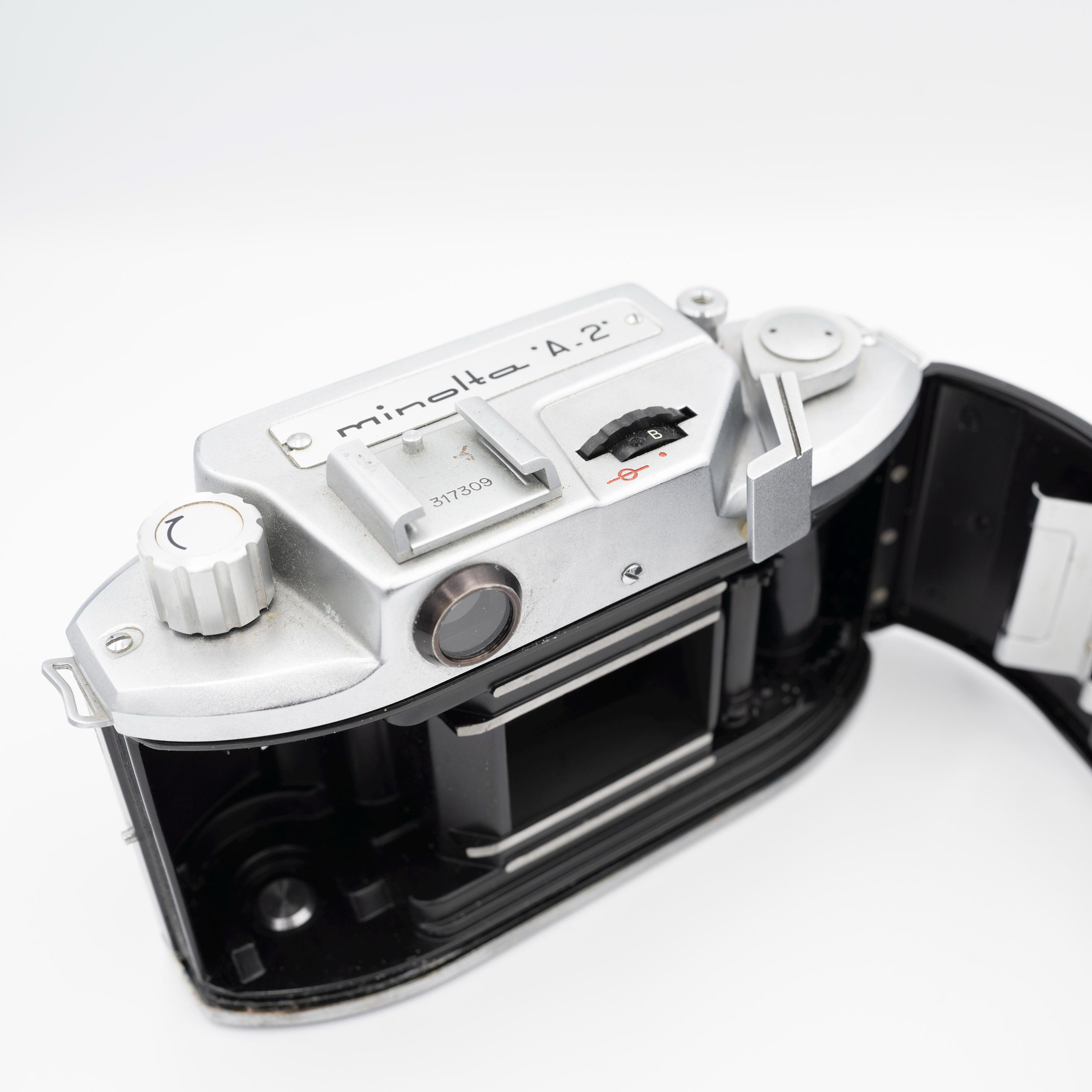 ミノルタ A-2 1960 年代のビンテージ レトロ 35 mm フィルム写真