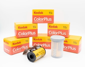 Kodak ColorPlus 200 Color 135 35mm Film Photography (36 Exposures, exp. 08/2026) Brand New In Sealed Package