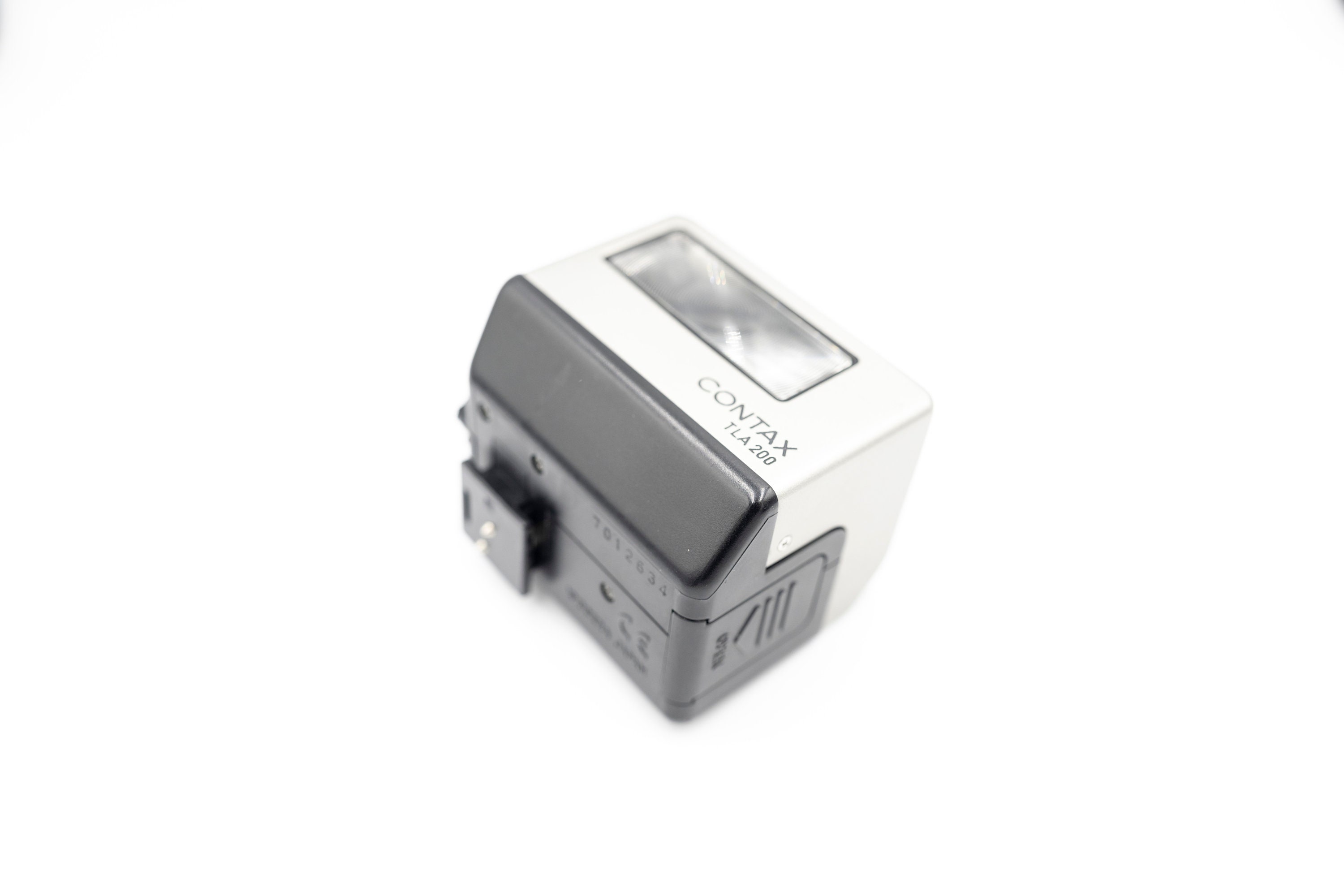 Top Mint: Contax TLA200 Silver Shoe Mount Flash for G1 G2 From