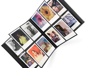 Polaroid Instant Large Black Photo Album Analog Photography Retro Gift