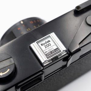 Custom Silver Kodak Hot Shoe Cover, Unique Camera, Gift for Photographer, Customizable Camera Accessories