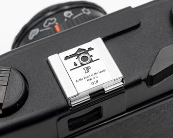 4 Pulsanti Di Scatto Per Fotocamera In Ottone | Zigrinati E Concavi | Compatibili Con Fuji, Leica, Sony, Canon, Nikon E Hasselblad