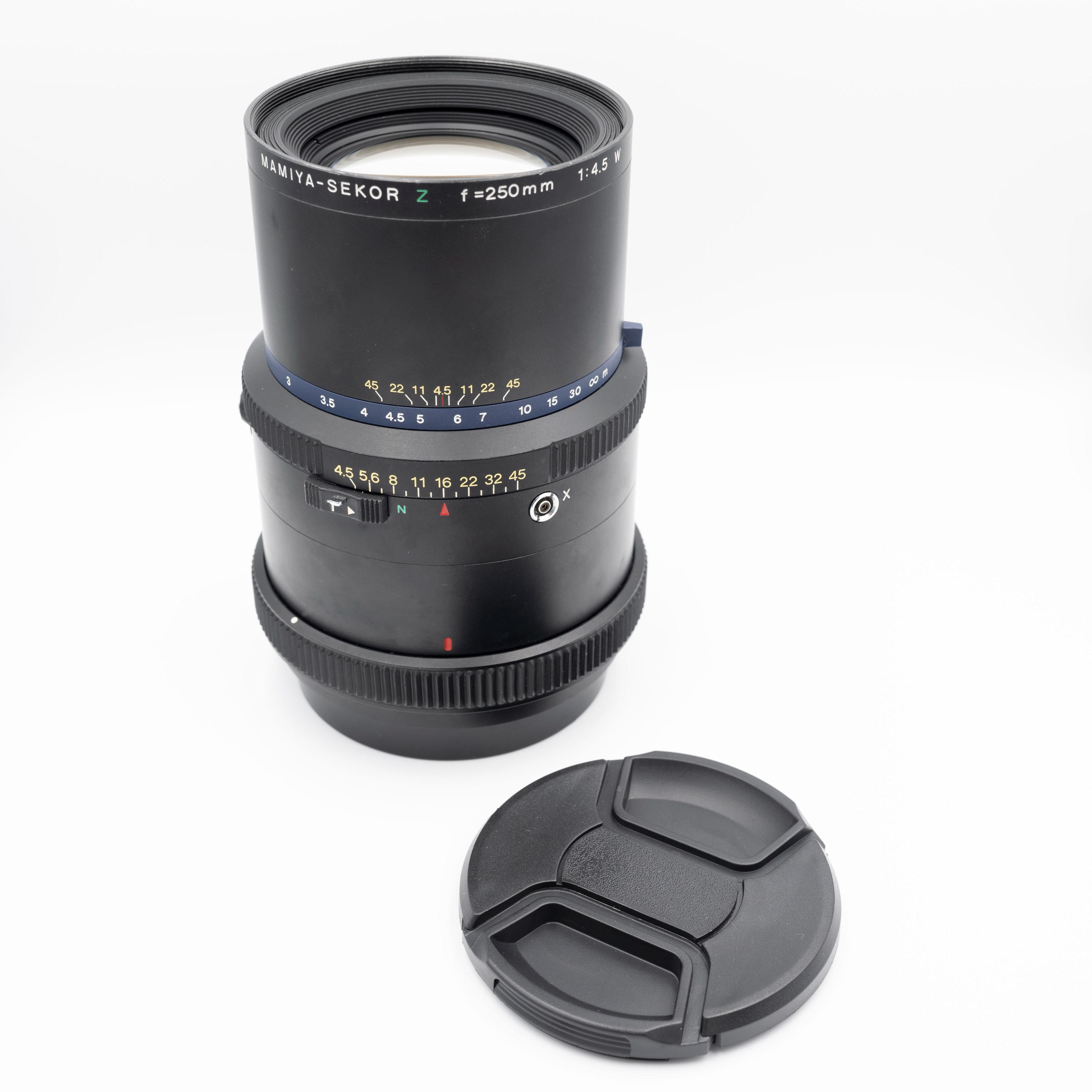 Mamiya SEKOR Z 250mm F&frasl;4.5 Lens for RZ67 - Vintage Film