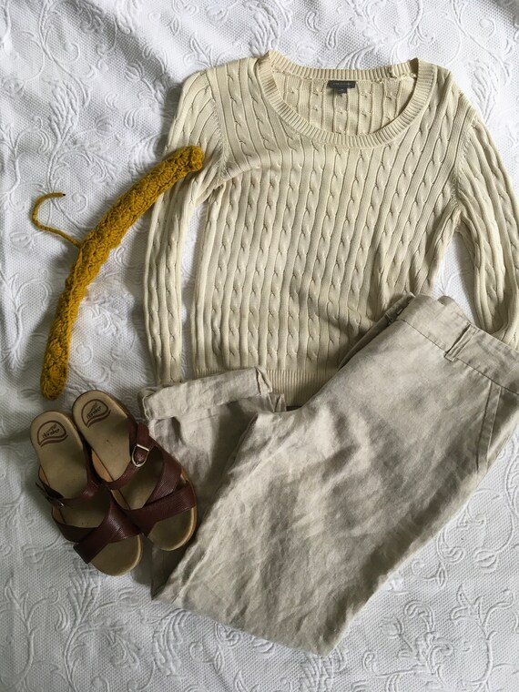 Anne Klein Linen Pants - image 6