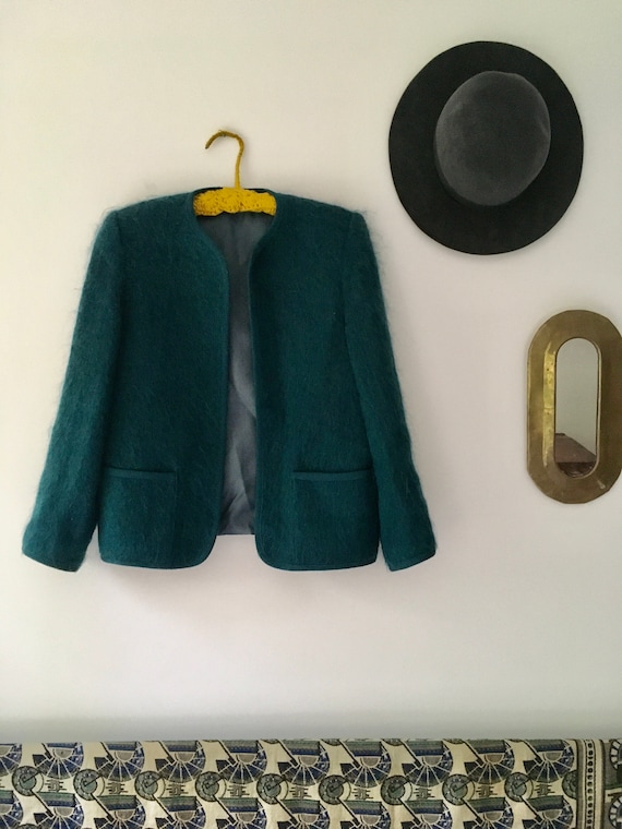 Wool Mohair Cardigan