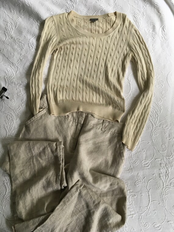 Anne Klein Linen Pants - image 8